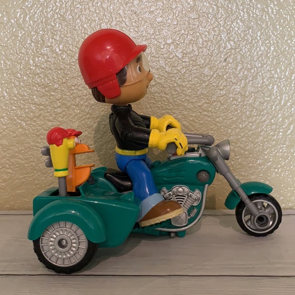 Mattel Disney Handy Manny Motorcycle 🏍 Talking Interactive Toy With Accessories - Picture 5 of 13